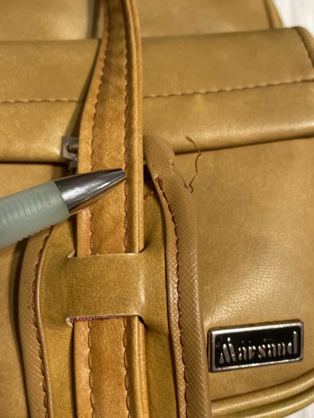 Unbranded Mustard Yellow Camera Crossbody Bag